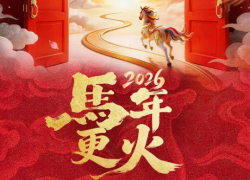 马年扬鞭启新篇 百年老店桃花圆——新局已启  红红火火 马年更火